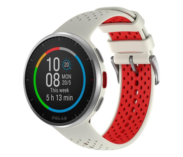 Polar Pacer PRO biało-czerwony - 743265 - zdjęcie